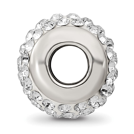 Sterling Silver Reflections April Full Preciosa Crystal Bead