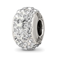 Sterling Silver Reflections April Full Preciosa Crystal Bead view 1