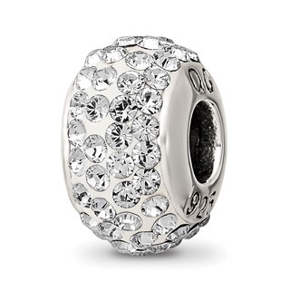 Sterling Silver Reflections April Full Preciosa Crystal Bead