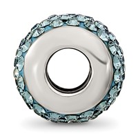 Sterling Silver Reflections December Full Blue Preciosa Crystal Bead view 2