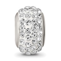 Sterling Silver Reflections April Full Preciosa Crystal Bead view 3