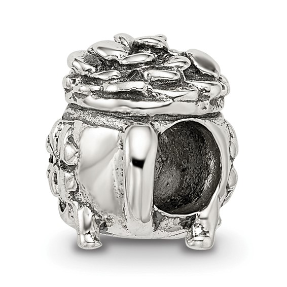 Sterling Silver Reflections Pot-of-Gold Bead
