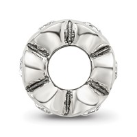 Sterling Silver Reflections April Preciosa Crystal Birthstone Bead view 2