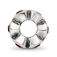 Sterling Silver Reflections June Preciosa Crystal Birthstone Bead view 2