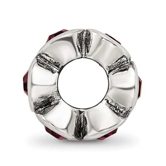 Sterling Silver Reflections June Preciosa Crystal Birthstone Bead