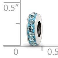 Sterling Silver Reflections Dec Single Row Preciosa Crystal Bead view 4