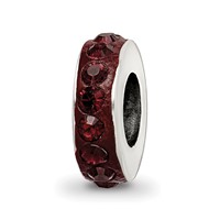Sterling Silver Reflections June Single Row Preciosa Crystal Bead view 1