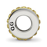 Sterling Silver Reflections Nov Single Row Preciosa Crystal Bead view 2