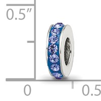 Sterling Silver Reflections Sept Single Row Preciosa Crystal Bead view 4