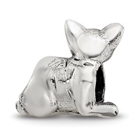 Sterling Silver Reflections Sphinx Cat Bead view 5