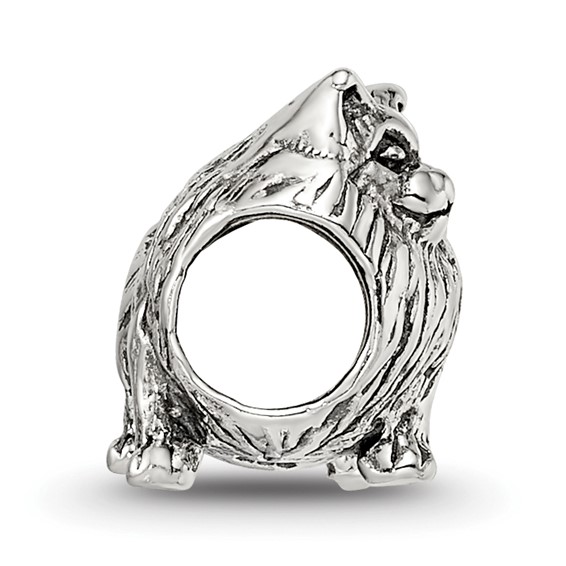 Sterling Silver Reflections Pomeranian Bead