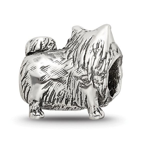 Sterling Silver Reflections Pomeranian Bead