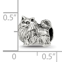 Sterling Silver Reflections Pomeranian Bead view 4