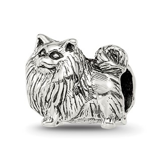 Sterling Silver Reflections Pomeranian Bead
