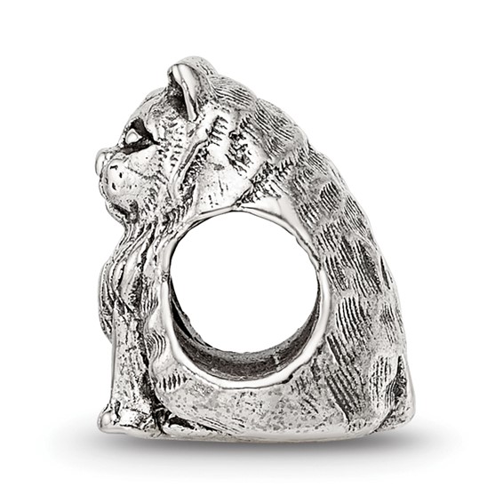 Sterling Silver Reflections Birman Cat Bead