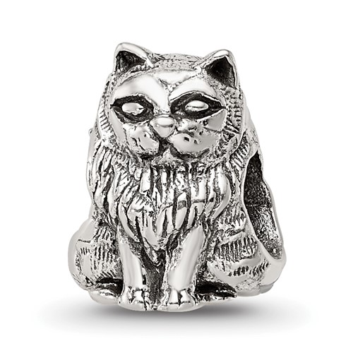 Sterling Silver Reflections Birman Cat Bead