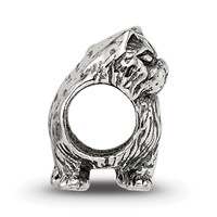 Sterling Silver Reflections Persian Cat Bead view 2