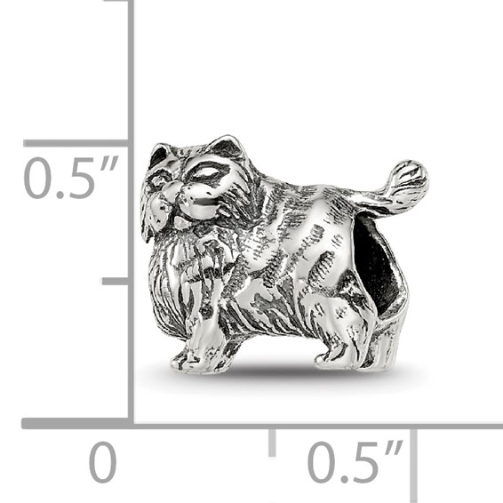 Sterling Silver Reflections Persian Cat Bead