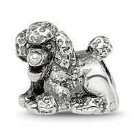 Sterling Silver Reflections Poodle Bead view 3