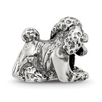 Sterling Silver Reflections Poodle Bead view 5