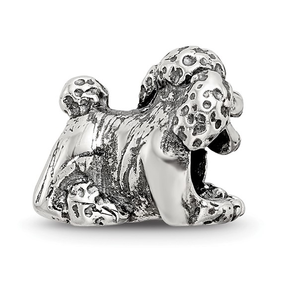 Sterling Silver Reflections Poodle Bead