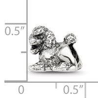 Sterling Silver Reflections Poodle Bead view 4