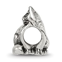 Sterling Silver Reflections Ragdoll Cat Bead view 2