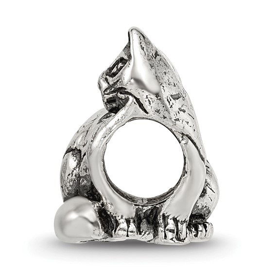 Sterling Silver Reflections Ragdoll Cat Bead