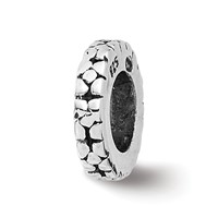 Sterling Silver Reflections Floral Spacer Bead view 1