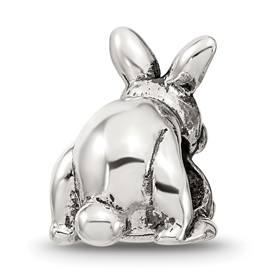 Sterling Silver Reflections Bunny with Basket Bead