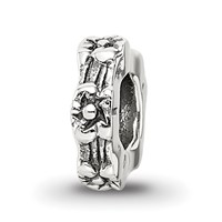 Sterling Silver Reflections Floral Spacer Bead view 1