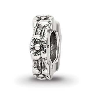 Sterling Silver Reflections Floral Spacer Bead