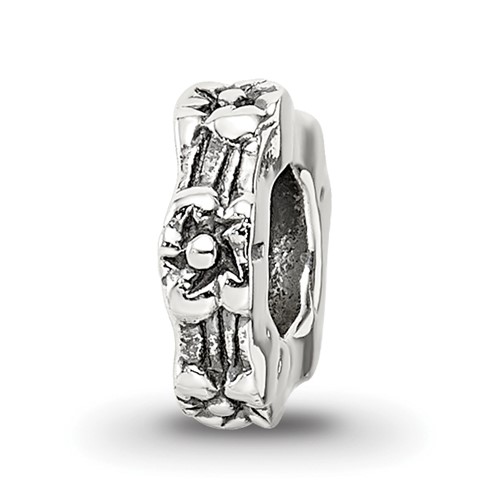 Sterling Silver Reflections Floral Spacer Bead