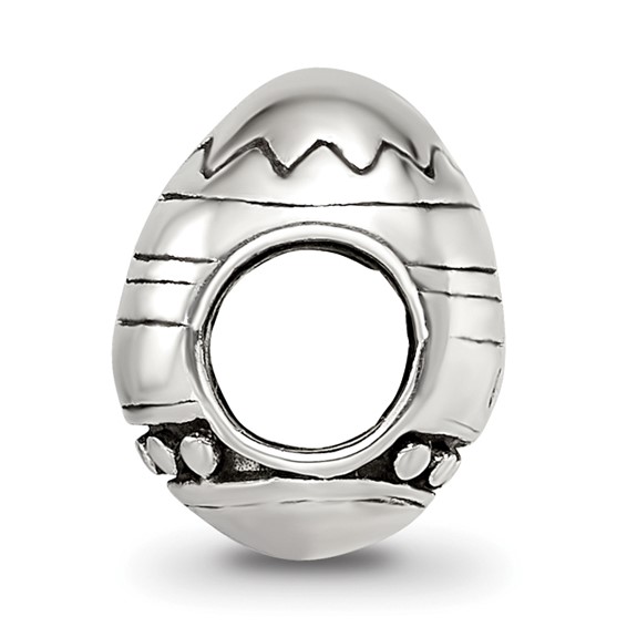 Sterling Silver Reflections Easter Egg Bead