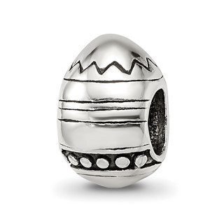 Sterling Silver Reflections Easter Egg Bead
