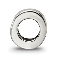 Sterling Silver Reflections Wavy Spacer Bead view 2