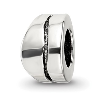 Sterling Silver Reflections Wavy Spacer Bead