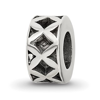 Sterling Silver Reflections X Spacer Bead