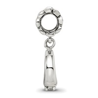 Sterling Silver Reflections CZ Engagement Ring Dangle Bead view 2