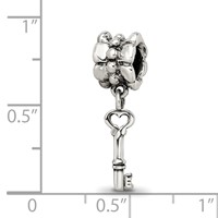 Sterling Silver Reflections Key Dangle Bead view 3