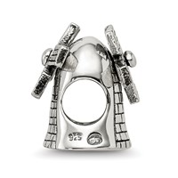 Sterling Silver Reflections Windmill Bead view 2