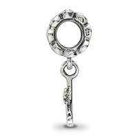 Sterling Silver Reflections Letter a Dangle Bead view 2