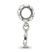 Sterling Silver Reflections Letter B Dangle Bead view 2