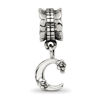 Sterling Silver Reflections Letter C Dangle Bead view 4