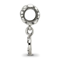 Sterling Silver Reflections Letter D Dangle Bead view 2