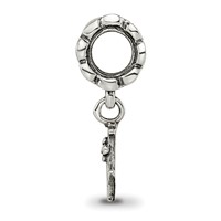 Sterling Silver Reflections Letter L Dangle Bead view 2