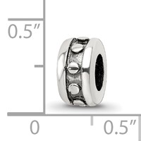 Sterling Silver Reflections Stopper Spacer Bead view 4