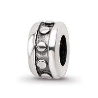 Sterling Silver Reflections Stopper Spacer Bead view 1