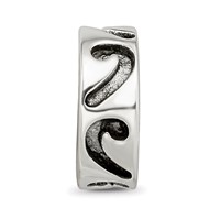 Sterling Silver Reflections Stopper Spacer Bead view 4
