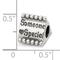 Sterling Silver Reflections Someone Special Triangle Bead view 4